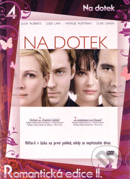 Film: Na dotek (Mike Nichols) (DVD). Bonton Film, 2004 Film: Na dotek (Mike Nichols) (DVD). Bonton Film, 2004