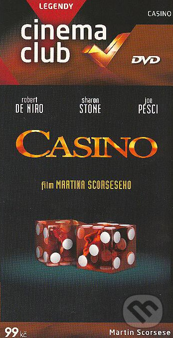 Film: Casino (Martin Scorsese) (DVD). Bonton Film, 1995 Film: Casino (Martin Scorsese) (DVD). Bonton Film, 1995