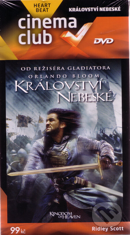 Film: Království nebeské (Ridley Scott) (DVD). Bonton Film, 2005 Film: Království nebeské (Ridley Scott) (DVD). Bonton Film, 2005