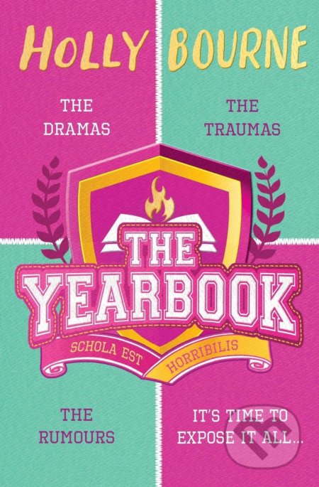 Kniha: The Yearbook (Holly Bourne). Usborne, 2021 Kniha: The Yearbook (Holly Bourne). Usborne, 2021