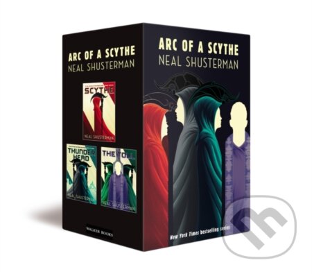 Kniha: Arc of a Scythe Boxed Set (Neal Shusterman). Walker books, 2019 Kniha: Arc of a Scythe Boxed Set (Neal Shusterman). Walker books, 2019