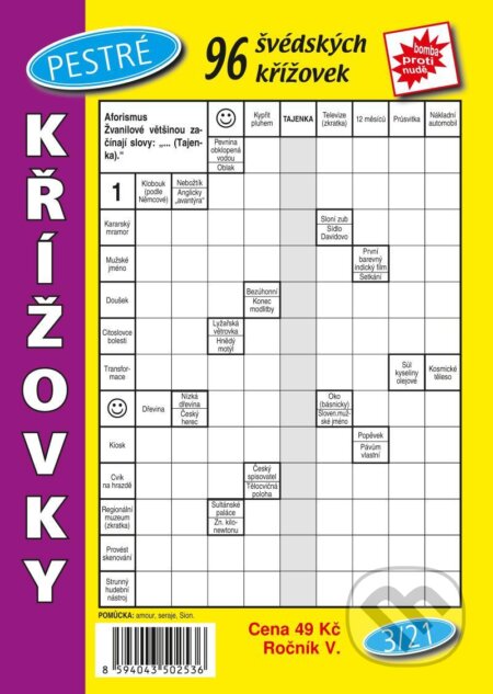 Pestré křížovky 3/2021 (Telpres). Telpres, 2021 Pestré křížovky 3/2021 (Telpres). Telpres, 2021