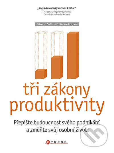 Kniha: Tři zákony produktivity (Dave Logan a Steve Zaffron). Computer Press, 2011 Kniha: Tři zákony produktivity (Dave Logan a Steve Zaffron). Computer Press, 2011