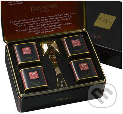 Kávy a čaje: Dammann Kazeta 1925 Metal Noir (dárekové Balení) (Dammann). Dammann Kávy a čaje: Dammann Kazeta 1925 Metal Noir (dárekové Balení) (Dammann). Dammann
