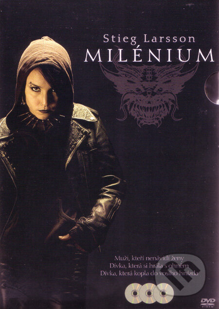 Film: Milénium - Kolekce 3 DVD (Daniel Alfredson a Niels Arden Oplev) (DVD). Bonton Film, 2010 Film: Milénium - Kolekce 3 DVD (Daniel Alfredson a Niels Arden Oplev) (DVD). Bonton Film, 2010