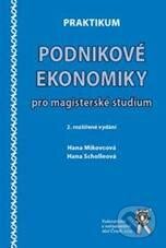 Kniha: Praktikum podnikové ekonomiky pro magisterské studium (Hana Mikovcová a Hana Scholleová). Aleš Čeněk, 2011 Kniha: Praktikum podnikové ekonomiky pro magisterské studium (Hana Mikovcová a Hana Scholleová). Aleš Čeněk, 2011