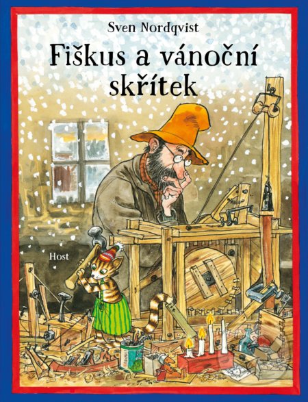 Kniha: Fiškus a vánoční skřítek (Sven Nordqvist). Host, 2021 Kniha: Fiškus a vánoční skřítek (Sven Nordqvist). Host, 2021