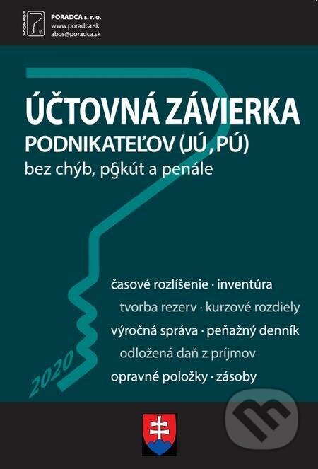 E-kniha: Účtová závierka v JÚ a PÚ (Ivana Hudecová). Poradca s.r.o. E-kniha: Účtová závierka v JÚ a PÚ (Ivana Hudecová). Poradca s.r.o.