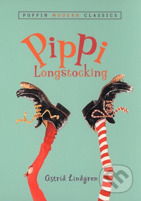 Kniha: Pippi Longstocking (Astrid Lindgren). Puffin Books, 2005 Kniha: Pippi Longstocking (Astrid Lindgren). Puffin Books, 2005