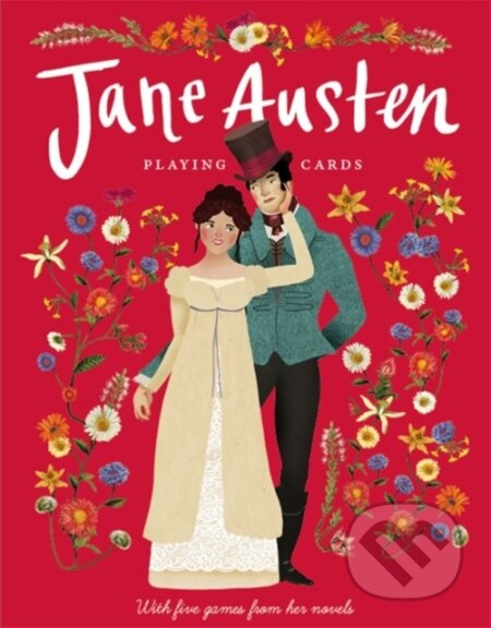 Společenská hra: Jane Austen Playing Cards (John Mullan). Laurence King Publishing, 2021 Společenská hra: Jane Austen Playing Cards (John Mullan). Laurence King Publishing, 2021