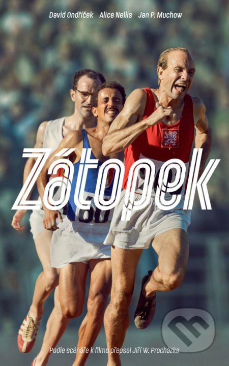 Kniha: Zátopek (Alice Nellis, David Ondříček, Jana P. Muchow a Jiří W. Procházka). Brána, 2021 Kniha: Zátopek (Alice Nellis, David Ondříček, Jana P. Muchow a Jiří W. Procházka). Brána, 2021