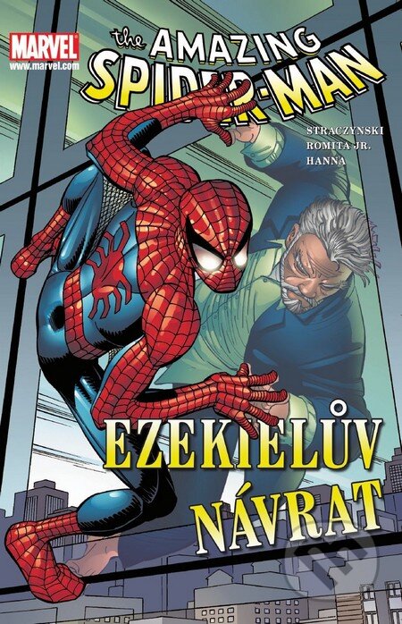 Kniha: Spider-Man: Ezekielův návrat (J. Michael Straczynski a John Romita). Crew, 2011 Kniha: Spider-Man: Ezekielův návrat (J. Michael Straczynski a John Romita). Crew, 2011