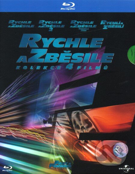 Film: Rychle a zběsile 1 - 4 (Rob Cohen) (Blu-ray). Bonton Film Film: Rychle a zběsile 1 - 4 (Rob Cohen) (Blu-ray). Bonton Film