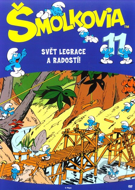 Film: Šmolkovia 11 (Carl Urbano, Paul Sommer, Bob Goe, Don Lusk, Raja Gosnell a Ray Patterson) (DVD). Hollywood Film: Šmolkovia 11 (Carl Urbano, Paul Sommer, Bob Goe, Don Lusk, Raja Gosnell a Ray Patterson) (DVD). Hollywood