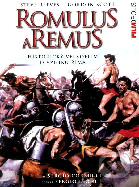 Film: Romulus a Remus (Sergio Corbucci) (DVD). Hollywood Film: Romulus a Remus (Sergio Corbucci) (DVD). Hollywood