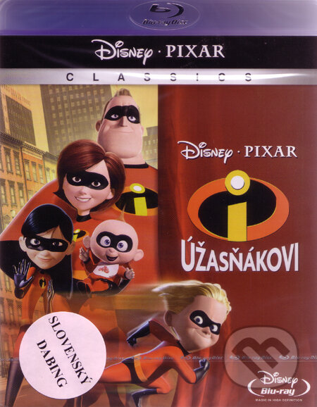 Film: Úžasňákovi (Brad Bird) (Blu-ray). Magicbox, 2004 Film: Úžasňákovi (Brad Bird) (Blu-ray). Magicbox, 2004