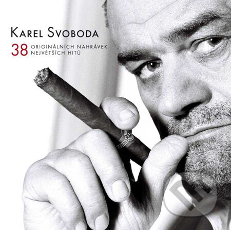 Hudební CD: Karel Svoboda: 38 originálních nahrávek největších hitů (Supraphon). Supraphon, 2007 Hudební CD: Karel Svoboda: 38 originálních nahrávek největších hitů (Supraphon). Supraphon, 2007