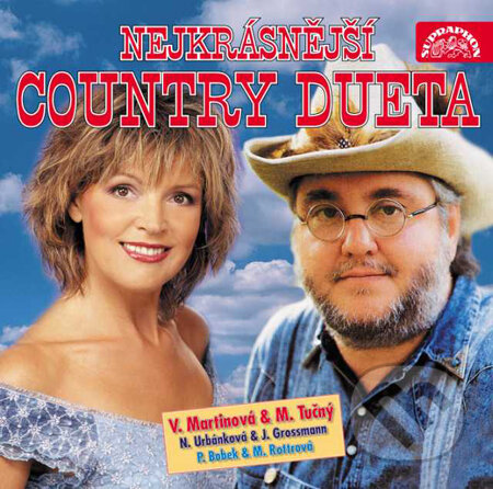 Hudobné CD: Nejkrásnější country dueta (Supraphon). Supraphon, 2003 Hudobné CD: Nejkrásnější country dueta (Supraphon). Supraphon, 2003