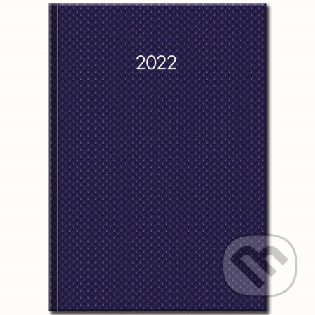 Denný diár Jumbo 2022 modrý, Spektrum grafik, 2021