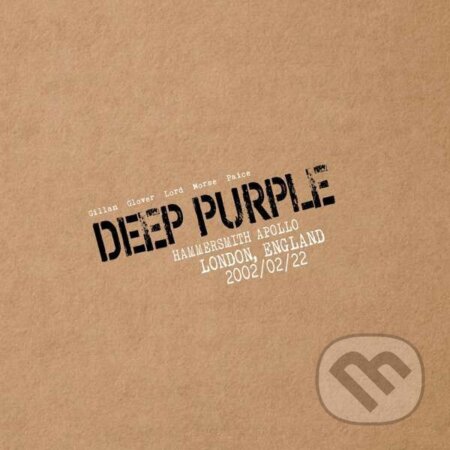 Hudobné CD: Deep Purple: Live In London 2002 (Hudobné albumy). Hudobné albumy, 2021 Hudobné CD: Deep Purple: Live In London 2002 (Hudobné albumy). Hudobné albumy, 2021
