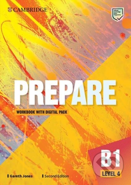 Kniha: Prepare 4/B1 Workbook with Digital Pack, 2nd (P. Gareth Jones). Cambridge University Press, 2021 Kniha: Prepare 4/B1 Workbook with Digital Pack, 2nd (P. Gareth Jones). Cambridge University Press, 2021