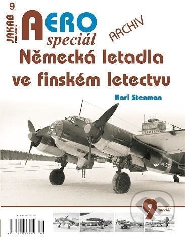 Kniha: AEROspeciál 9 - Německá letadla ve finském letectvu (Kari Stenman). Jakab, 2021 Kniha: AEROspeciál 9 - Německá letadla ve finském letectvu (Kari Stenman). Jakab, 2021
