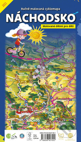 Kniha: Ručně malovaná cyklomapa Náchodsko (Malované Mapy). Malované Mapy, 2021 Kniha: Ručně malovaná cyklomapa Náchodsko (Malované Mapy). Malované Mapy, 2021