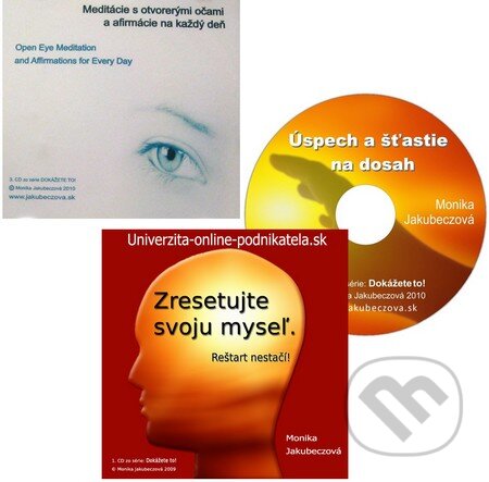 Audiokniha: Komplet troch motivačných CD (Monika Jakubeczová). Monika Jakubeczová Audiokniha: Komplet troch motivačných CD (Monika Jakubeczová). Monika Jakubeczová