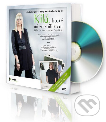 Kniha: Kilá, ktoré mi zmenili život (Judita Gembická a Júlia Rašlová). Formats Pro Media, s.r.o., 2011 Kniha: Kilá, ktoré mi zmenili život (Judita Gembická a Júlia Rašlová). Formats Pro Media, s.r.o., 2011