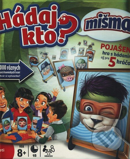 Spoločenská hra: Hádaj kto? - Mišmaš (Hasbro). Hasbro Spoločenská hra: Hádaj kto? - Mišmaš (Hasbro). Hasbro