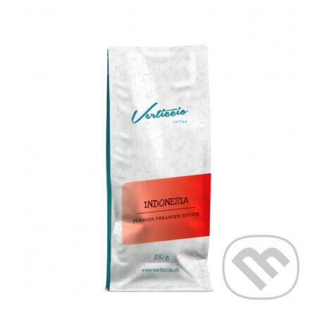 Kávy a čaje: Verticcio Indonesia Purbaya Preanger Estate (250 g) (Verticcio). Verticcio Kávy a čaje: Verticcio Indonesia Purbaya Preanger Estate (250 g) (Verticcio). Verticcio