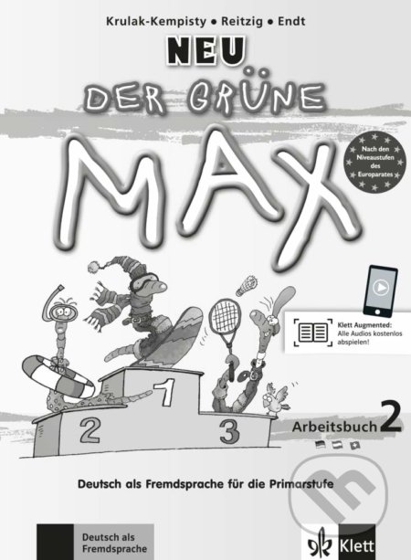 Kniha: Der grüne Max neu 2: Arbeitsbuch + CD (E. Endt, E. Krulak-Kempisty a L. Reitzig). Klett, 2013 Kniha: Der grüne Max neu 2: Arbeitsbuch + CD (E. Endt, E. Krulak-Kempisty a L. Reitzig). Klett, 2013