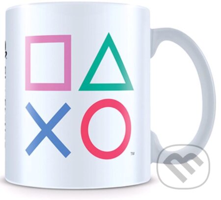 Keramický hrnček Playstation: Loga (). , 2021 Keramický hrnček Playstation: Loga (). , 2021