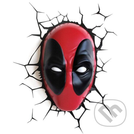 3D dekoratívna lampa Marvel: Deadpool (Deadpool). Deadpool, 2021 3D dekoratívna lampa Marvel: Deadpool (Deadpool). Deadpool, 2021