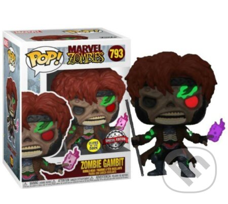 Funko POP Marvel: Marvel Zombies - Gambit (exclusive special edition GITD) (Funko). Funko, 2021 Funko POP Marvel: Marvel Zombies - Gambit (exclusive special edition GITD) (Funko). Funko, 2021