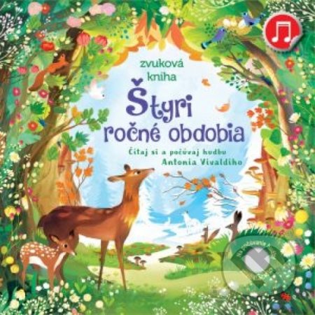 Kniha: Štyri ročné obdobia Vivaldi (Fiona Watt). Svojtka&Co., 2021 Kniha: Štyri ročné obdobia Vivaldi (Fiona Watt). Svojtka&Co., 2021
