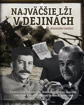 Kniha: Najväčšie lži v dejinách (Alexander Canduci). Fortuna Libri, 2011 Kniha: Najväčšie lži v dejinách (Alexander Canduci). Fortuna Libri, 2011