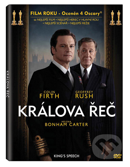 Film: Králova řeč (Tom Hooper) (DVD). Bonton Film, 2010 Film: Králova řeč (Tom Hooper) (DVD). Bonton Film, 2010