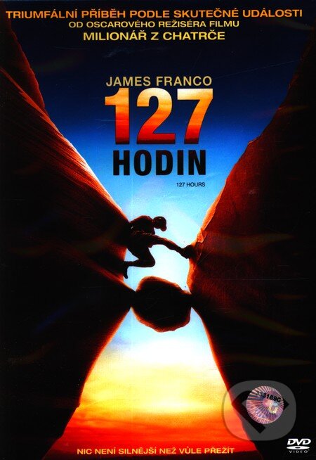 Film: 127 hodin (Danny Boyle) (DVD). Bonton Film, 2010 Film: 127 hodin (Danny Boyle) (DVD). Bonton Film, 2010