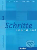 Kniha: Schritte international 3 - Lehrerhandbuch (Petra Klimaszyk a Susanne Kalender). Max Hueber Verlag Kniha: Schritte international 3 - Lehrerhandbuch (Petra Klimaszyk a Susanne Kalender). Max Hueber Verlag