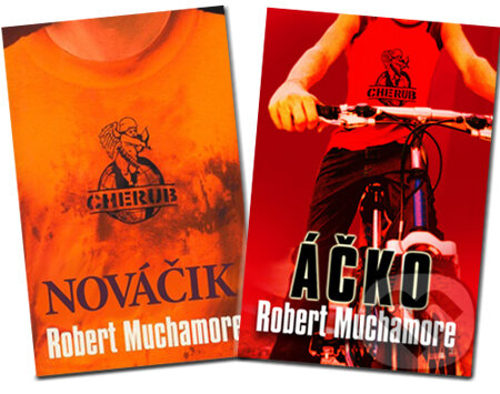 Kniha: Áčko + Nováčik (Robert Muchamore). Slovart, 2010 Kniha: Áčko + Nováčik (Robert Muchamore). Slovart, 2010