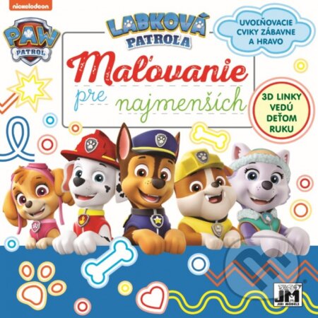 Kniha: Maľovanie pre najmenších Labková patrola (Jiri Models SK). Jiri Models SK, 2021 Kniha: Maľovanie pre najmenších Labková patrola (Jiri Models SK). Jiri Models SK, 2021