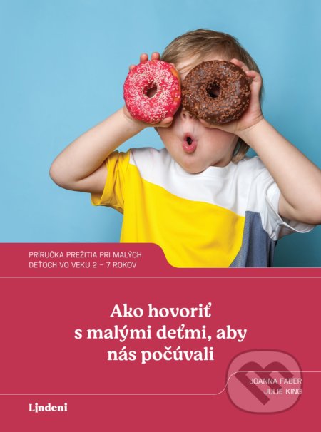 Kniha: Ako hovoriť s malými deťmi, aby nás počúvali (Joanna Faber a Julie King). Lindeni, 2022 Kniha: Ako hovoriť s malými deťmi, aby nás počúvali (Joanna Faber a Julie King). Lindeni, 2022