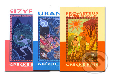 Kniha: Sizyfos + Uranos + Prometeus a stvorenie človeka (Jaroslav Niňaj). Slovart, 2004 Kniha: Sizyfos + Uranos + Prometeus a stvorenie človeka (Jaroslav Niňaj). Slovart, 2004