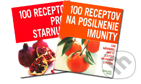 Kniha: 100 receptov proti starnutiu + 100 receptov na posilnenie imunity (Slovart). Slovart Kniha: 100 receptov proti starnutiu + 100 receptov na posilnenie imunity (Slovart). Slovart