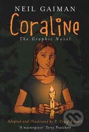Kniha: Coraline (Neil Gaiman), 2008 Kniha: Coraline (Neil Gaiman), 2008