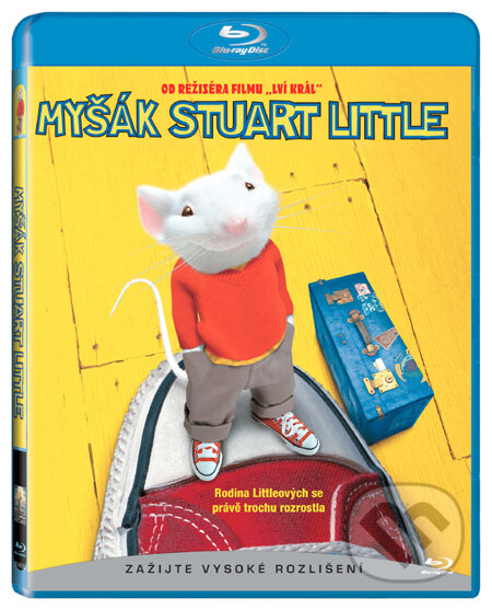 Film: Myšák Stuart Little (Rob Minkoff) (Blu-ray). Bonton Film, 1999 Film: Myšák Stuart Little (Rob Minkoff) (Blu-ray). Bonton Film, 1999