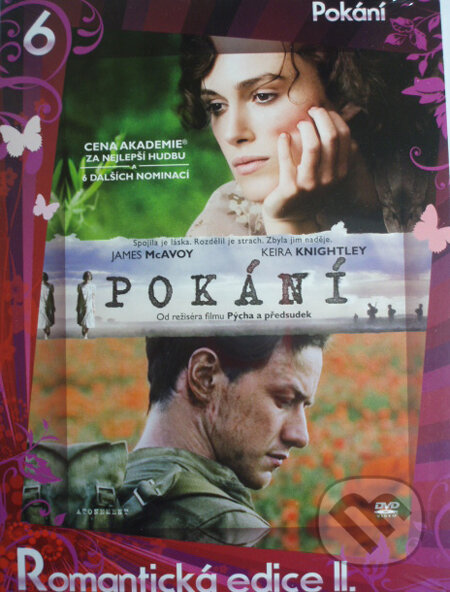Film: Pokání (Joe Wright) (DVD). Bonton Film, 2007 Film: Pokání (Joe Wright) (DVD). Bonton Film, 2007