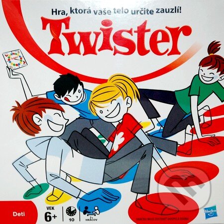 Spoločenská hra: Twister (Hasbro). Hasbro, 2009 Spoločenská hra: Twister (Hasbro). Hasbro, 2009