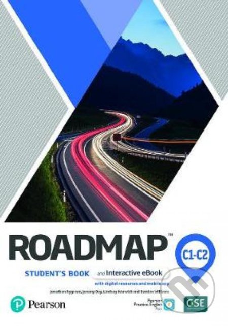 Kniha: Roadmap C1 Students´ Book with digital resources and mobile app + eBook (Lindsay Warwick). Pearson, 2020 Kniha: Roadmap C1 Students´ Book with digital resources and mobile app + eBook (Lindsay Warwick). Pearson, 2020
